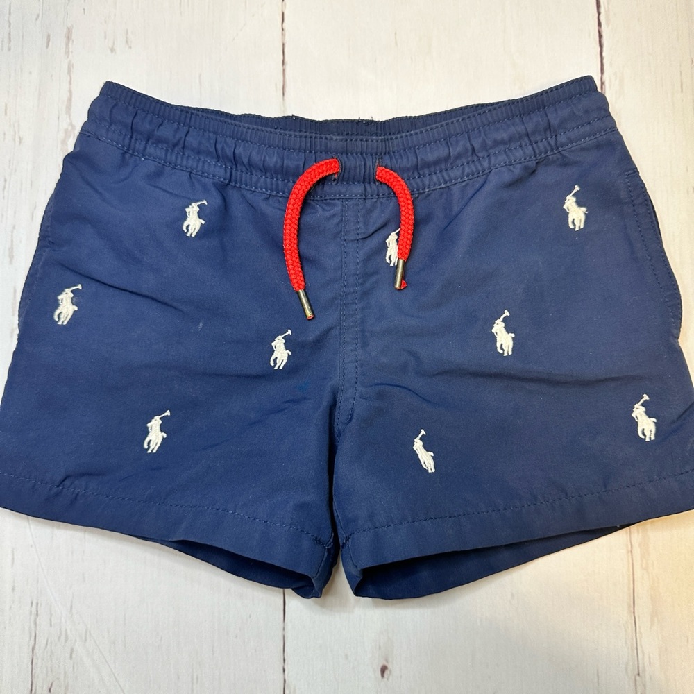 Ralph Lauren size 2T swim truck shorts in great condition.